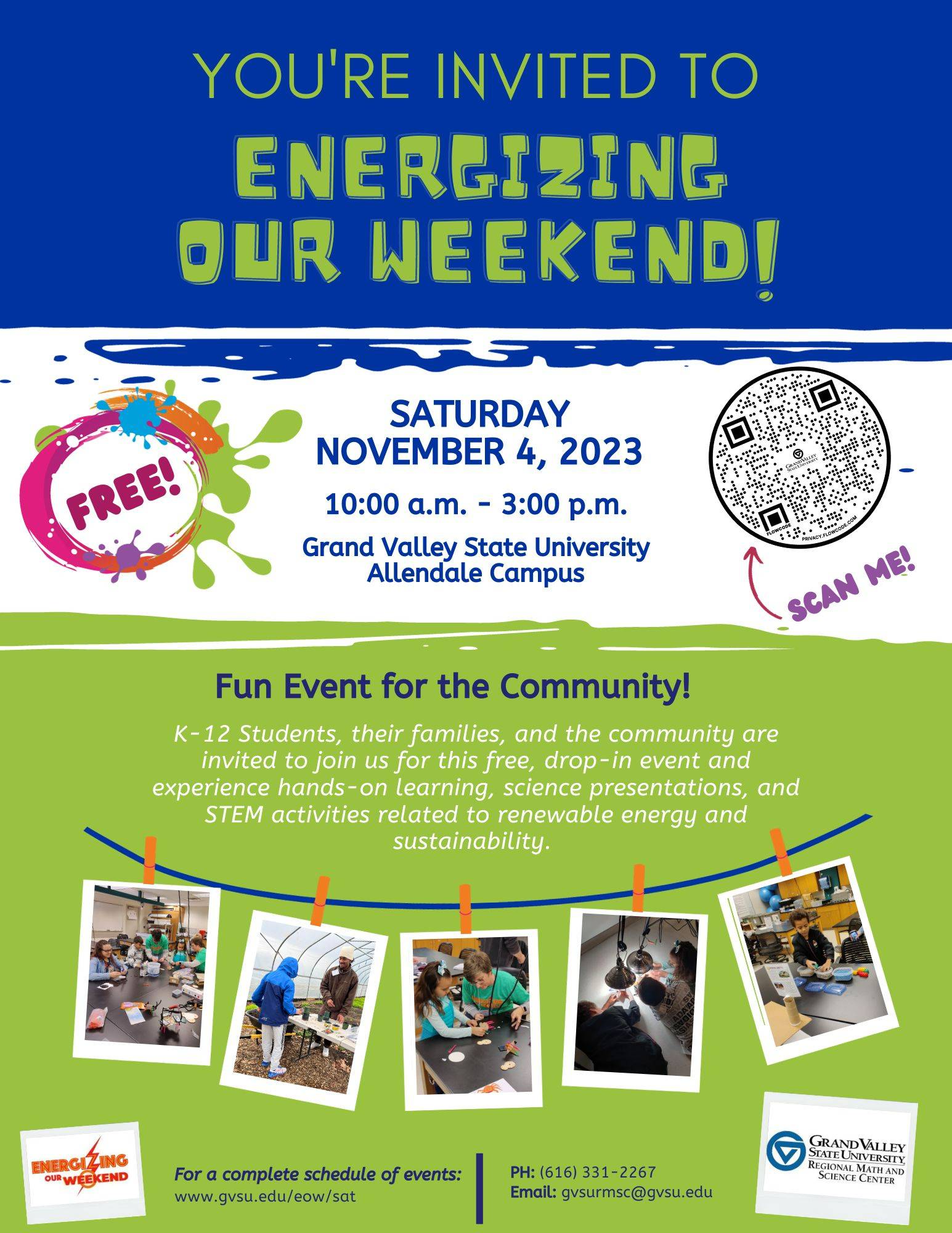 Energizing Our Weekend Flyer